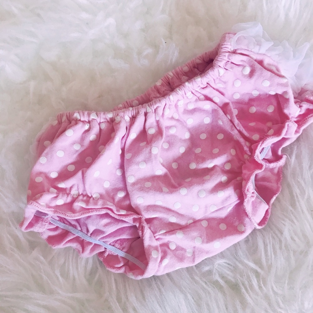 Polka dot bloomers